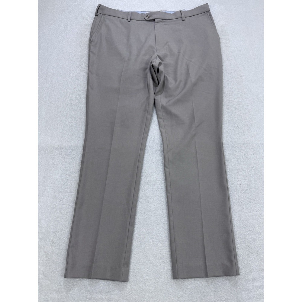 Peter Millar Crown Sport Golf Pants Beige Chino Straight‎ 38W Light Weight